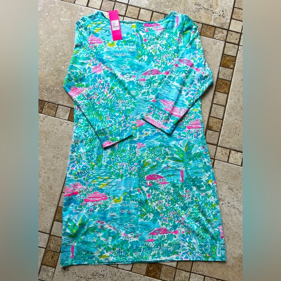 NWT Lilly Pulitzer Marlowe Dress - Sunshine City - Large - Picture 3 of 3